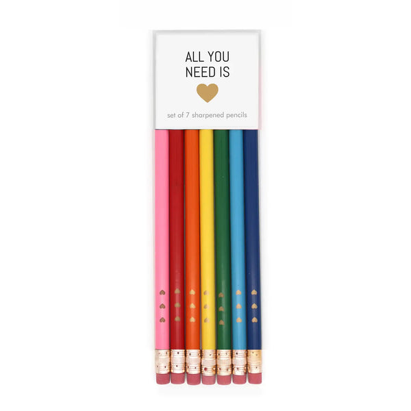All Your Need is Love Pencil Set | Snifty
