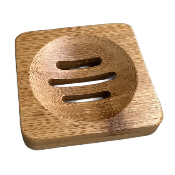 Bamboo Square Shower Steamer Holder | Noteology