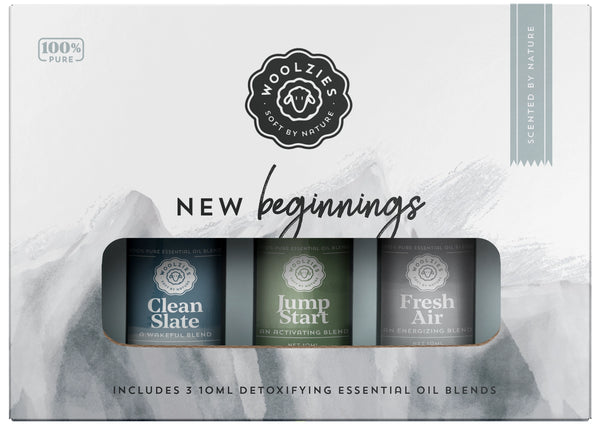 New Beginnings Essential Oil Collection | Woolzies