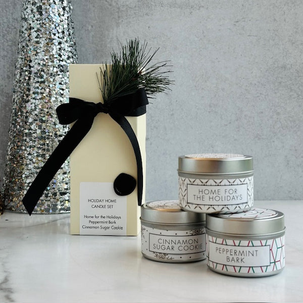 Holiday Home Candle Set
