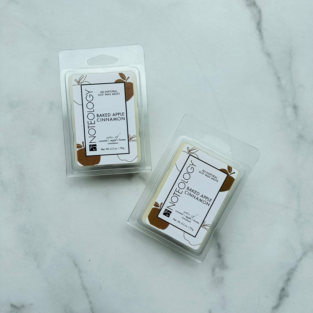 Baked Apple Cinnamon Wax Melts | Noteology