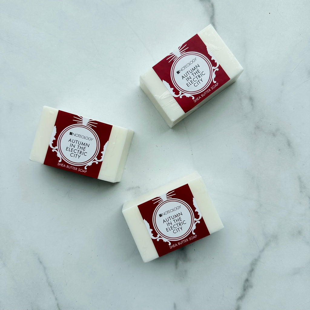 Autumn in the Electric City Shea Butter Soap | Noteology
