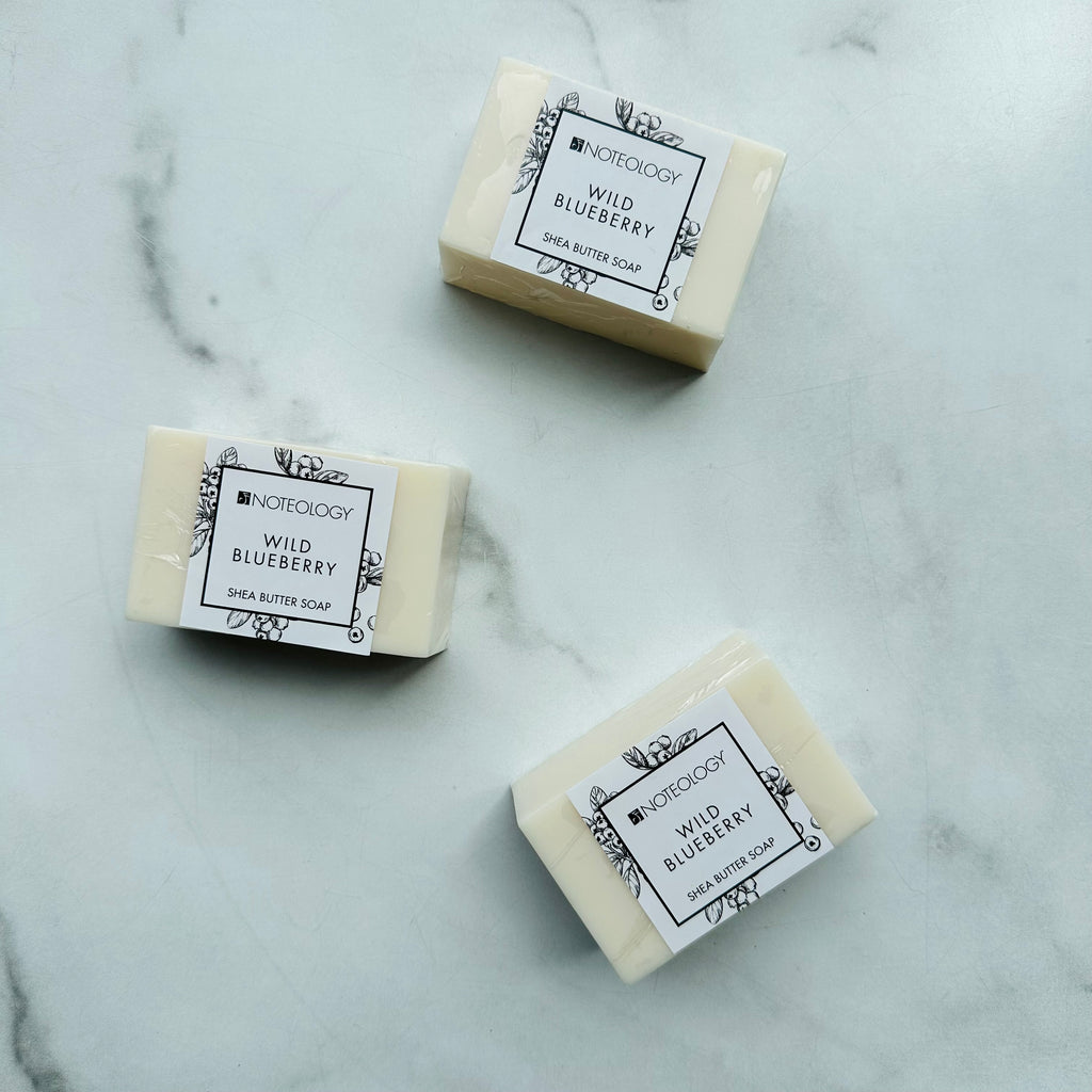 Wild Blueberry Shea Butter Bar Soap | Noteology