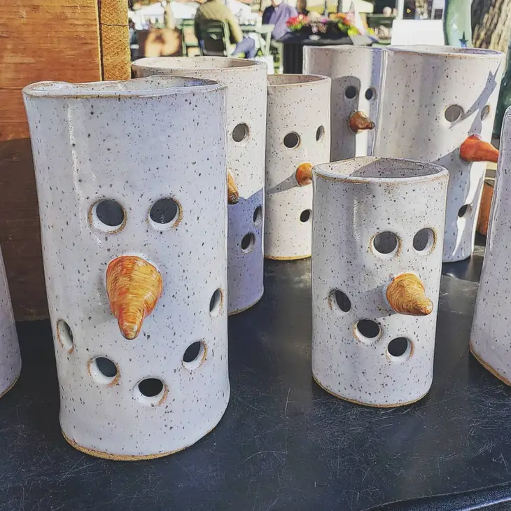 Snowmen Luminaries