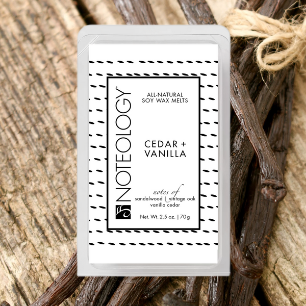 Cedar + Vanilla Wax Melts