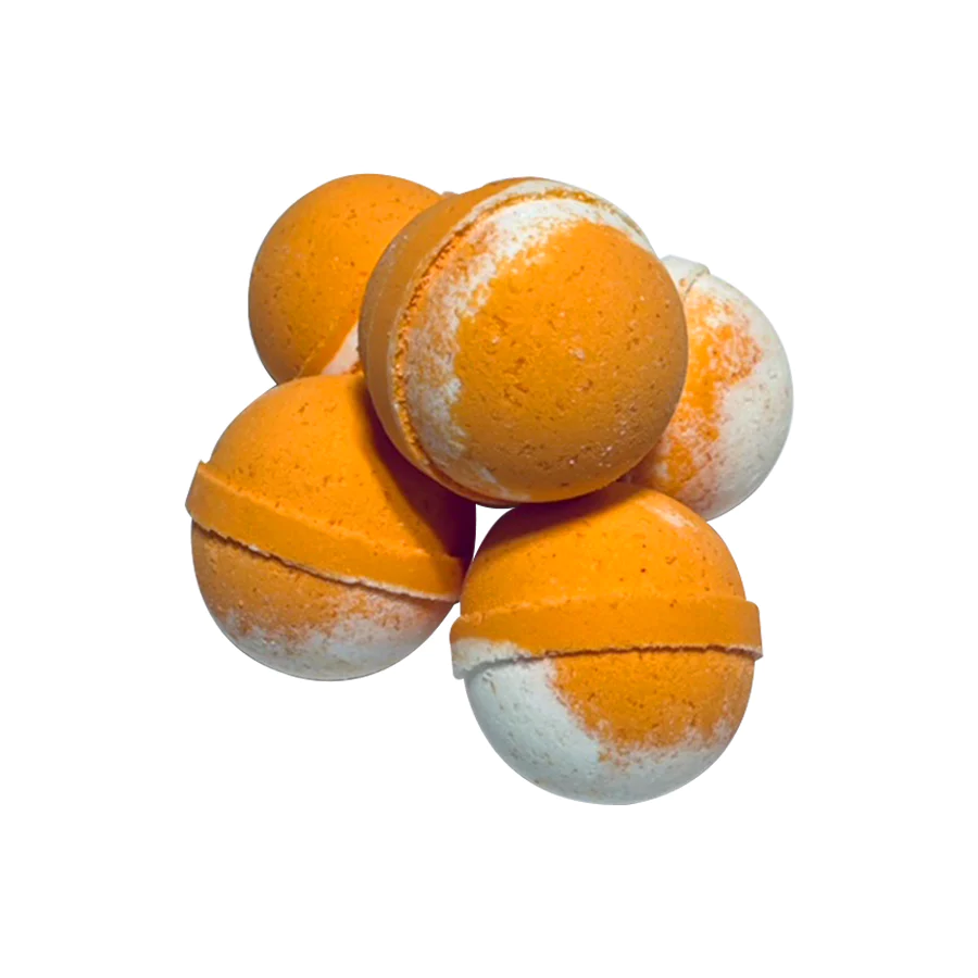 Coconut Mandarin Fizzy Bath Bomb