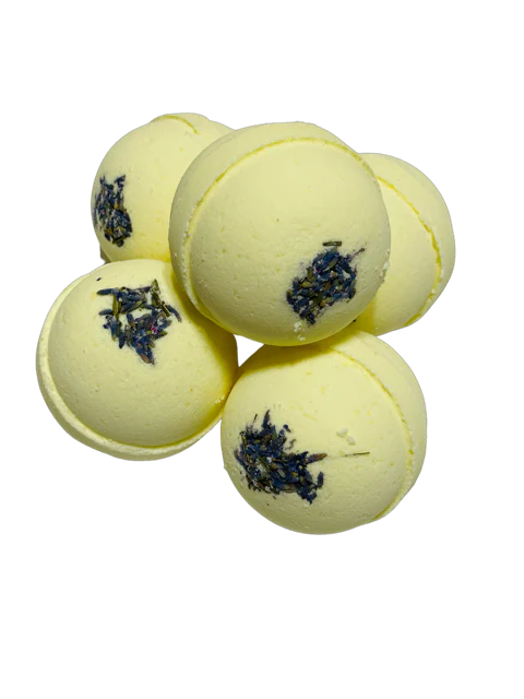 Lavender Chamomile Fizzy Bath Bomb | Noteology