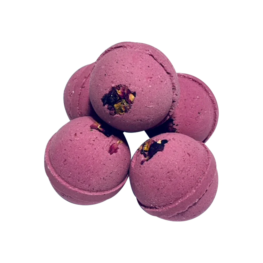 Rose Petals & Jasmine Fizzy Bath Bomb | Noteology