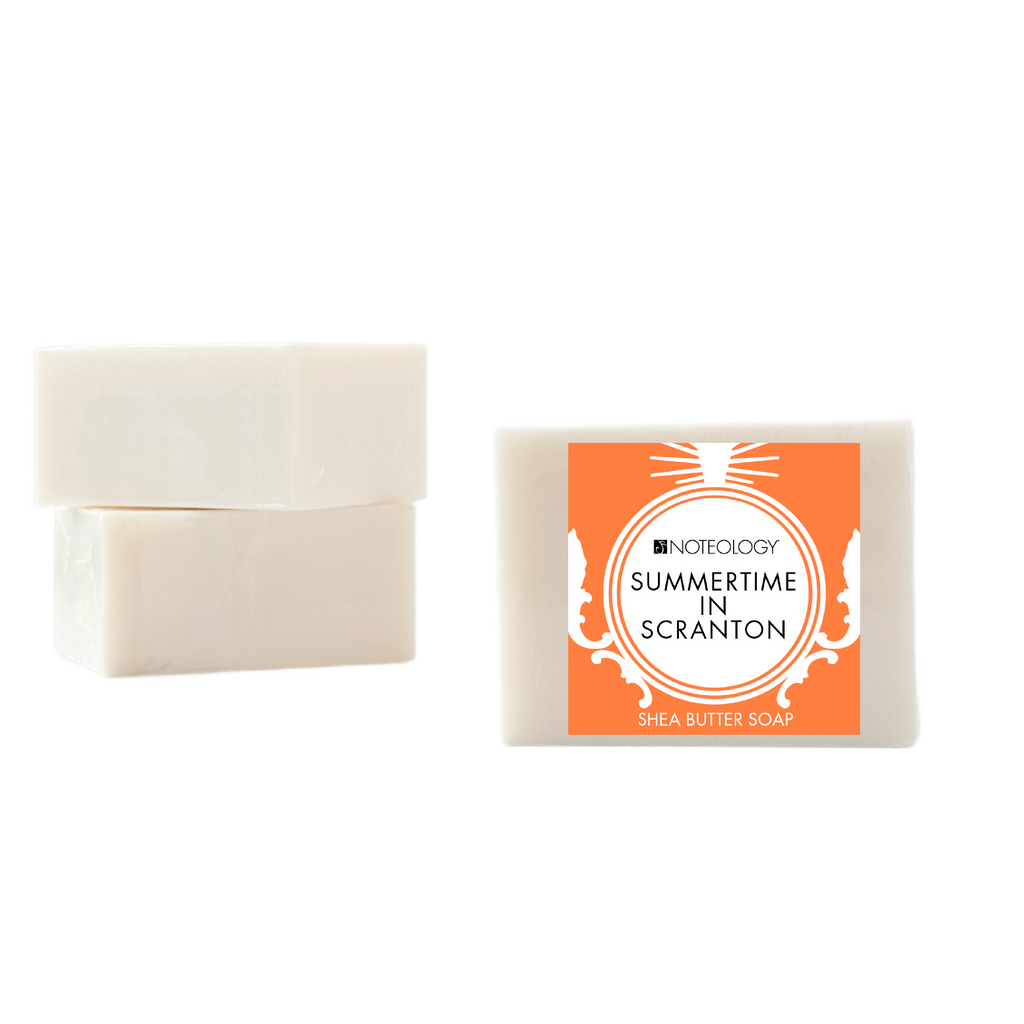 Summertime in Scranton Shea Butter Bar Soap | Noteology