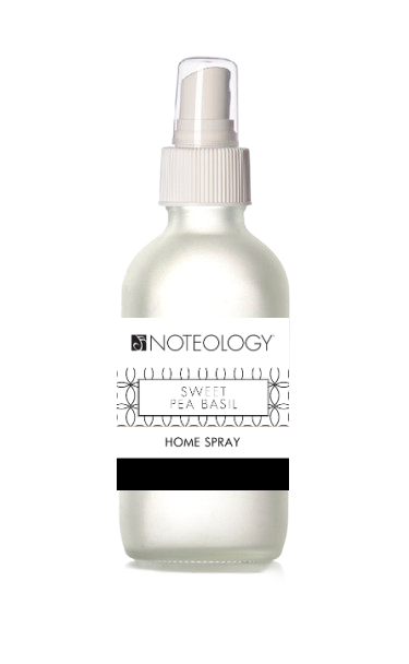 Sweet Pea Basil Home Spray | Noteology