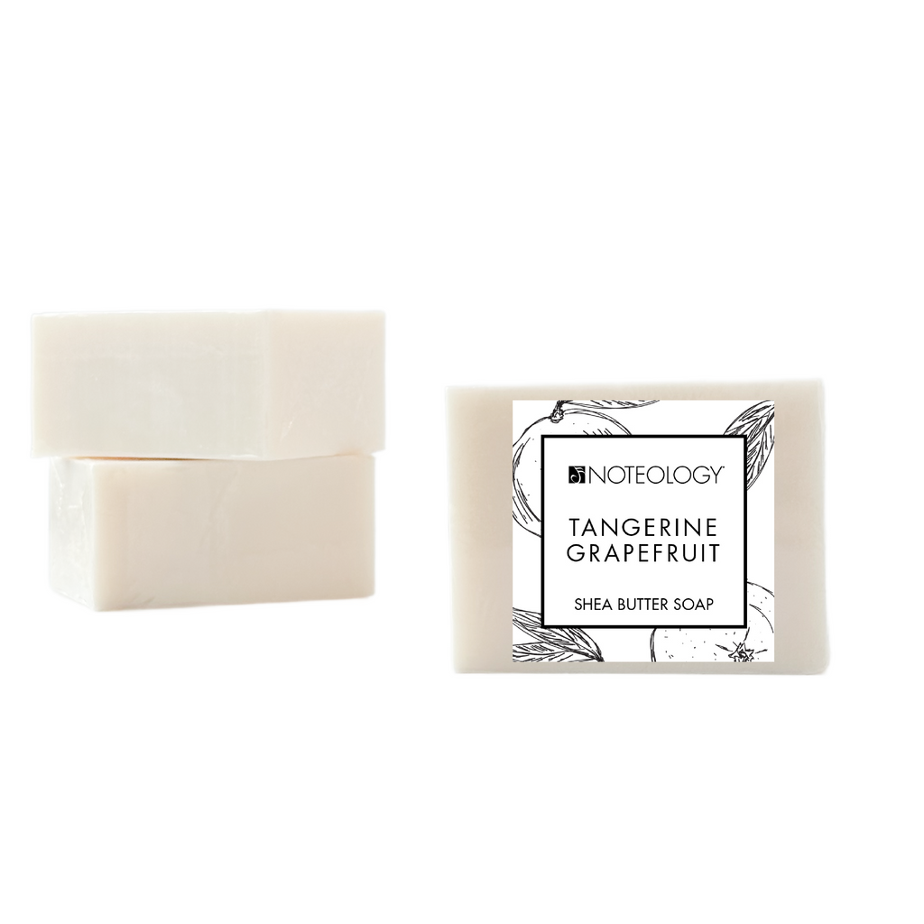 Tangerine Grapefruit Shea Butter Bar Soap | Noteology
