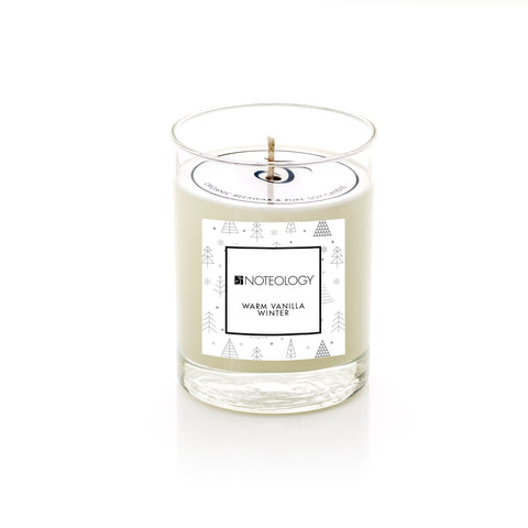 Warm Vanilla Winter Candle | Noteology
