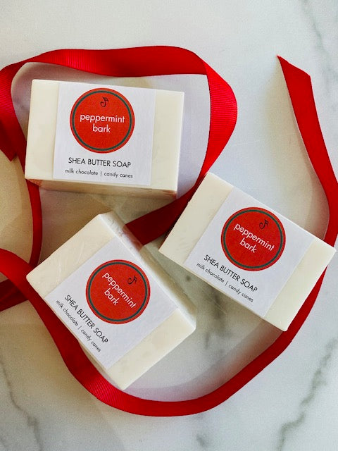 Peppermint Bark Bar Soap | Noteology
