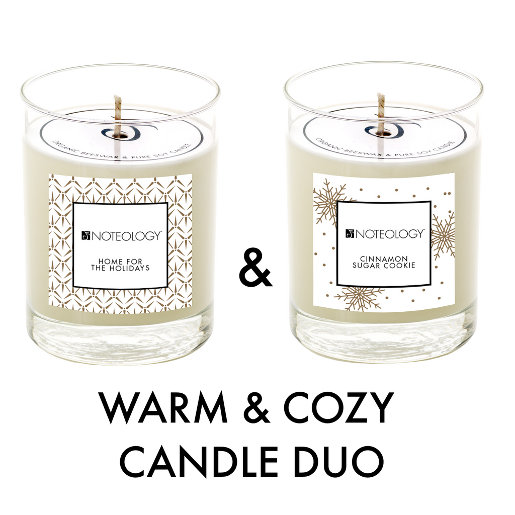 Warm & Cozy Candle Duo | Noteology