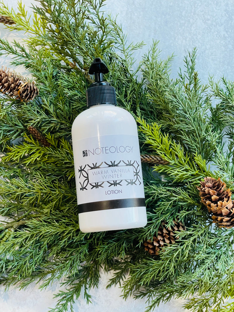 Warm Vanilla Winter Lotion | Noteology