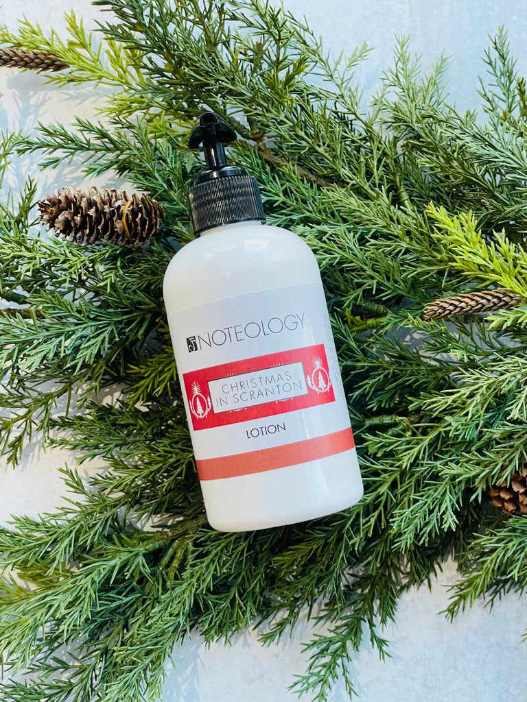 Christmas in Scranton Lotion | Noteology
