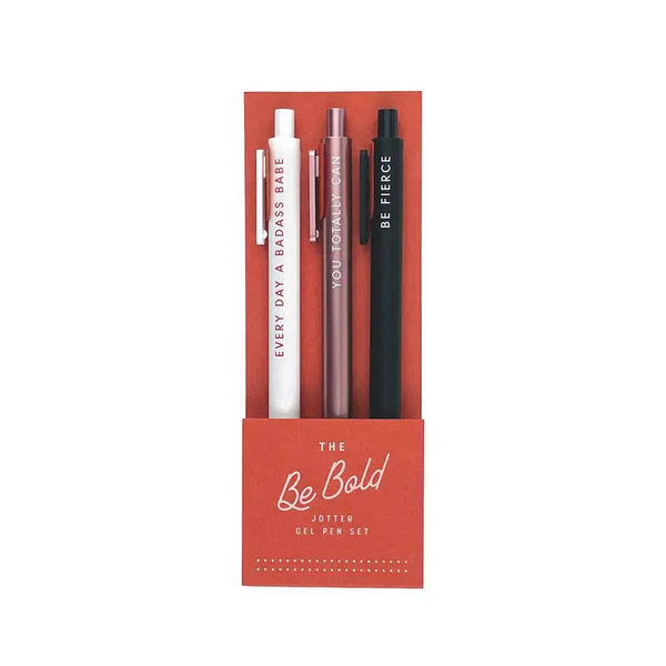 Be Bold Gel Pen Set