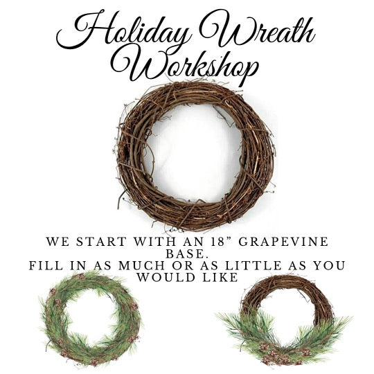 Noteology x Eclectic Florals Holiday Wreath Workshop