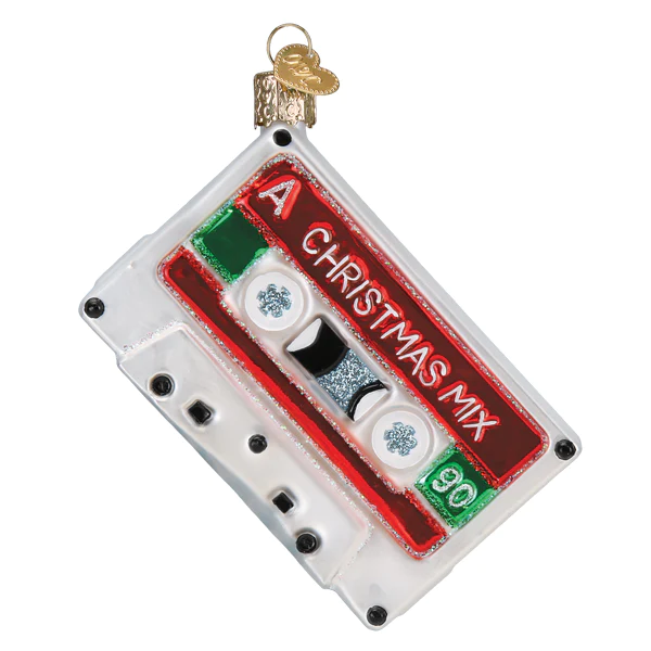 Christmas Mixtape Ornament 