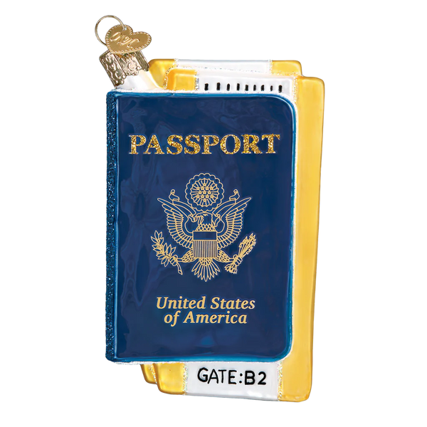 Passport Ornament 
