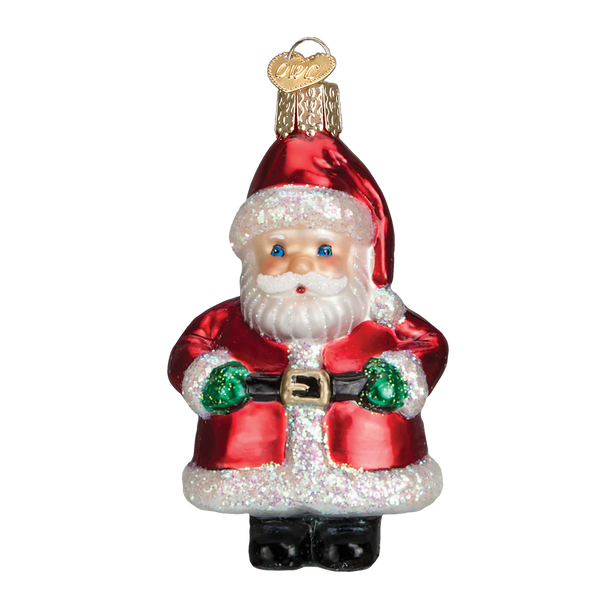Short Stuff Santa Ornament 