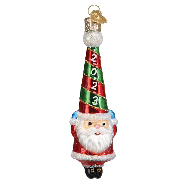 2023 Happy Santa Ornament 