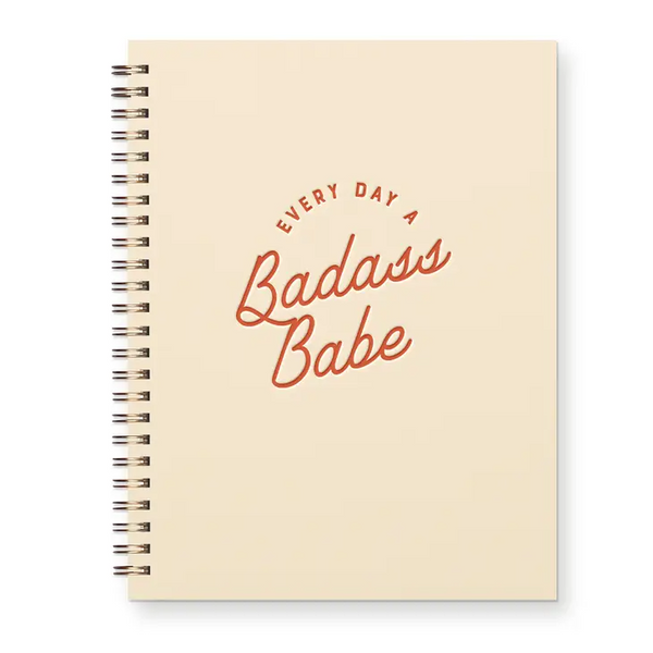 Badass Babe Journal: Lined Notebook