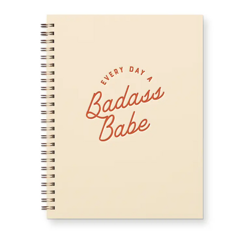 Badass Babe Journal: Lined Notebook
