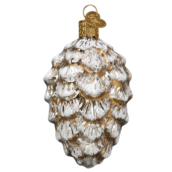 Vintage Ponderosa Pine Cone Ornament 