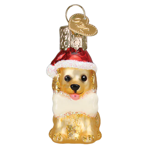 Mini Jolly Pup Ornament 