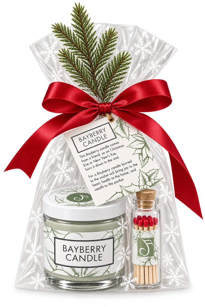 Bayberry Mini Candle + Mini Match Set