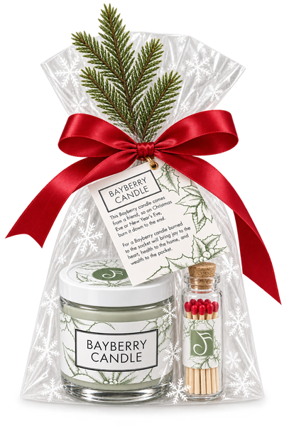 Bayberry Mini Candle + Mini Match Set