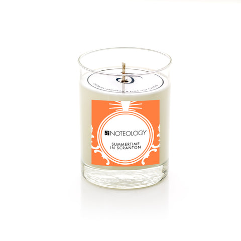 Summertime in Scranton Candle | Noteology