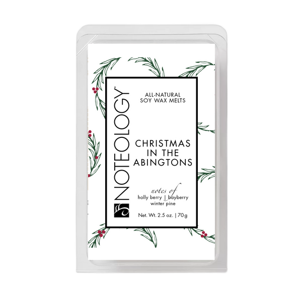 Christmas in the Abingtons wax melts | Noteology