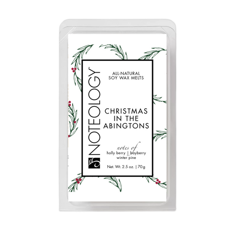 Christmas in the Abingtons wax melts | Noteology