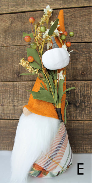 Handmade Fall Gnomes
