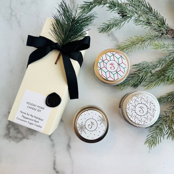 Holiday Home Candle Set