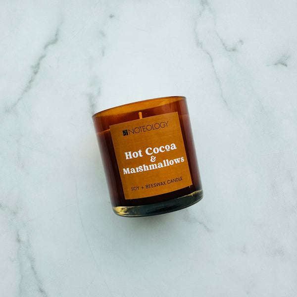 Hot Cocoa + Marshmallows Candle | Noteology