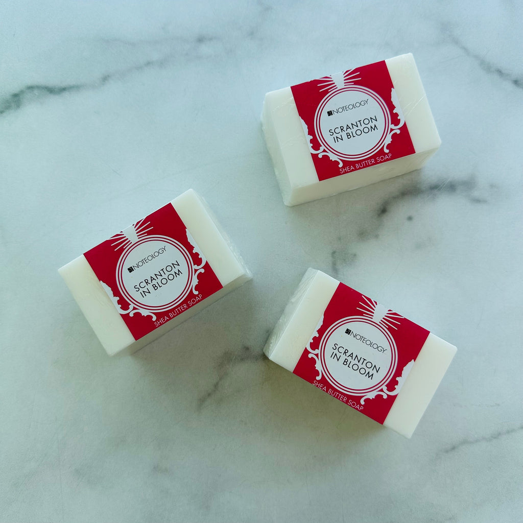 Scranton In Bloom Shea Butter Soap | Noteology