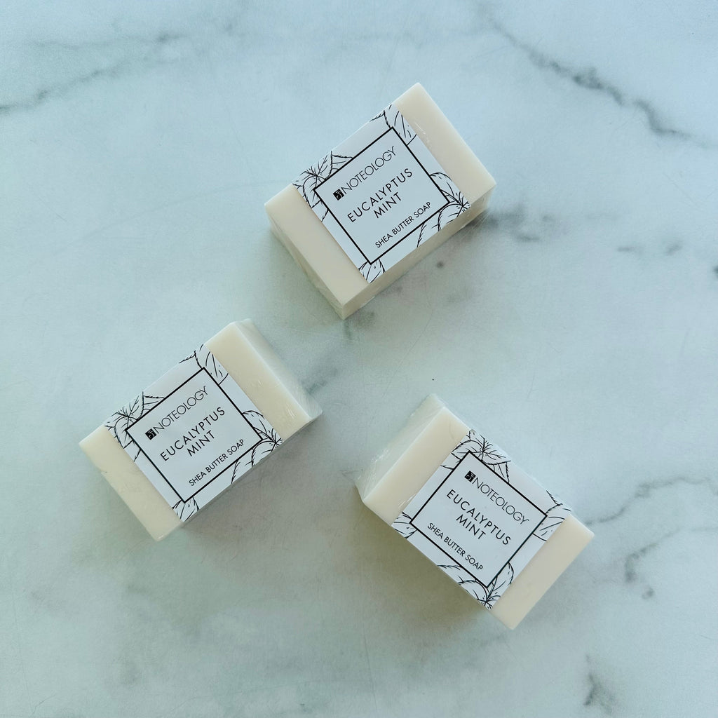 Eucalyptus Mint Shea Butter Bar Soap | Noteology