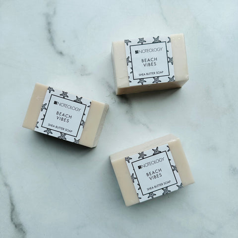 Beach Vibes Shea Butter Bar Soap | Noteology