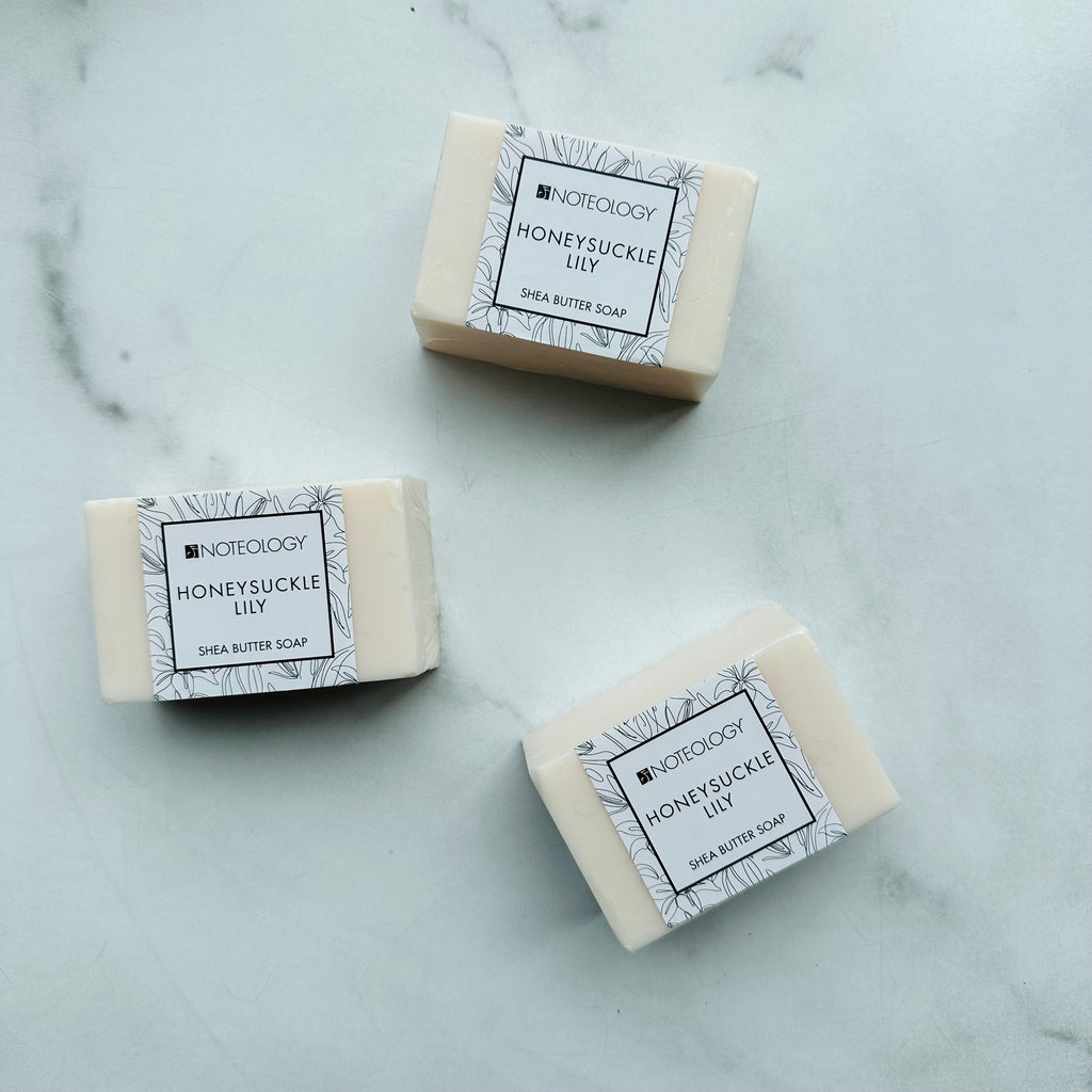 Honeysuckle Lily Shea Butter Bar Soap | Noteology