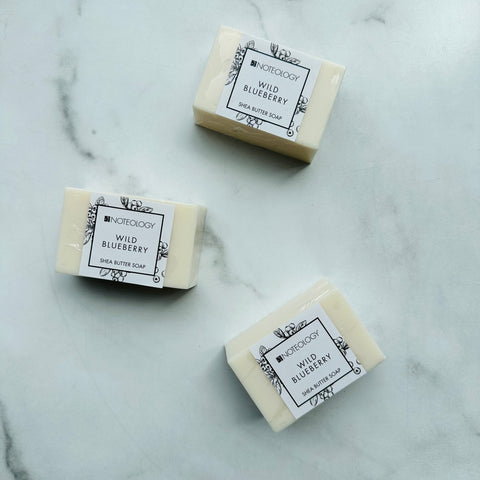 Wild Blueberry Shea Butter Bar Soap | Noteology