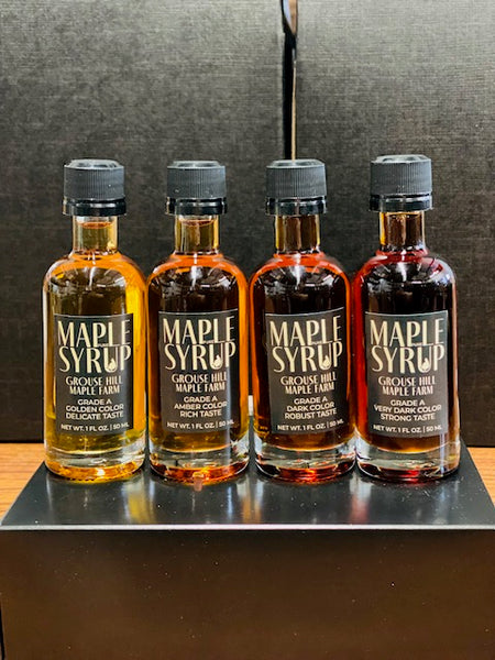 Pure Maple Syrup Flight