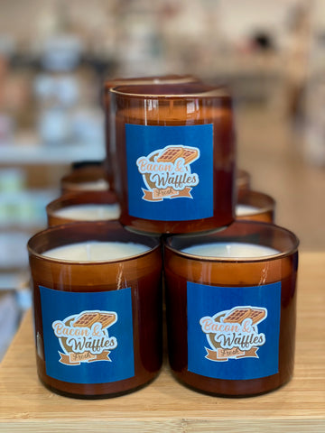 Bacon & Waffles Candle | Noteology 