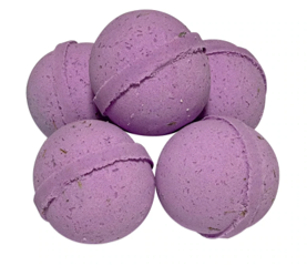 Pure Lavender Fizzy Bath Bomb | Noteology