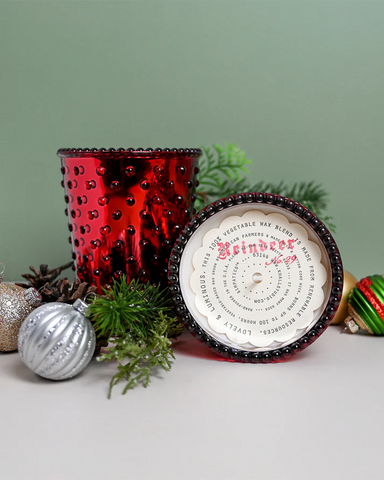 Simpatico Hobnail Holiday Candles