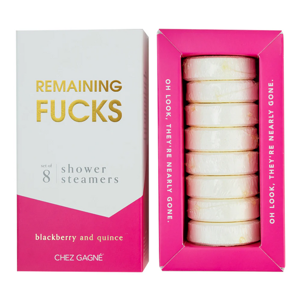 Remaining Fucks Shower Steamers 