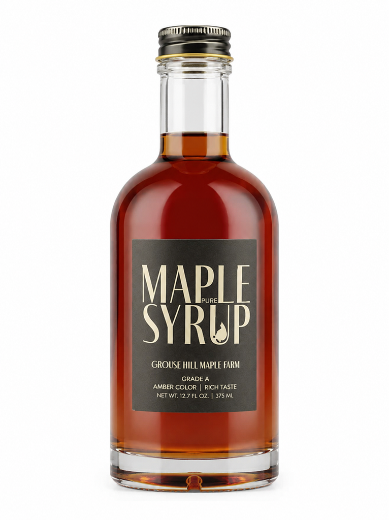 Pure Maple Syrup-Amber | Grouse Hill Maple Farm