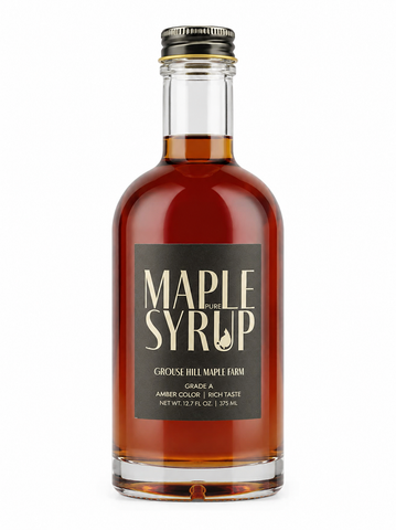 Pure Maple Syrup-Amber | Grouse Hill Maple Farm